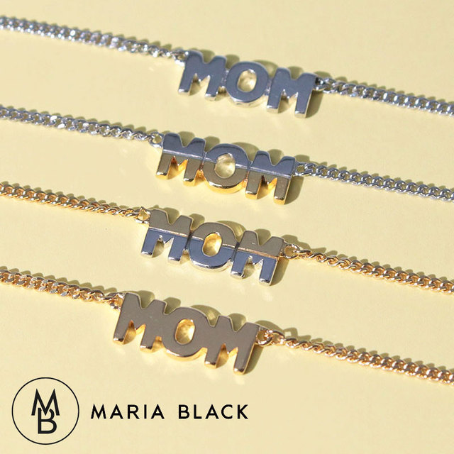 maria black マリアブラック ネックレス 55cm ゴールド シルバー MOM コーティング 人気 サムネイル