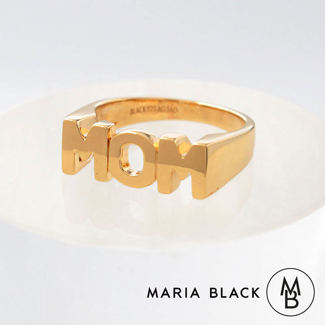maria black マリアブラック リング ゴールド MOM コーティング 人気 サムネイル