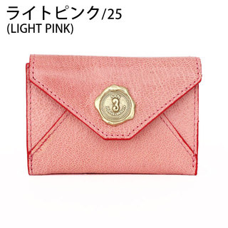 サン ヒデアキ ミハラ　SAN HIDEAKI MIHARA　カラフル　MAIL　メール　折財布　財布　ミニ　ギフト　プレゼント　SMO　CND　LIGHT　PINK　ライト　ピンク