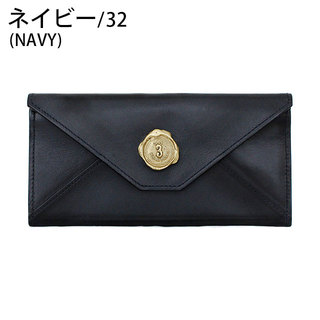 サン ヒデアキ ミハラ SAN HIDEAKI MIHARA 財布 AGING メール型 SIF-MGN NAVY(ネイビー)