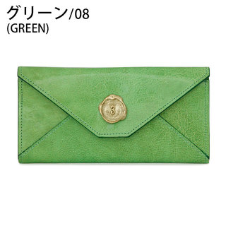 サン ヒデアキ ミハラ SAN HIDEAKI MIHARA 財布 CANDY メール型 1502-SIF GREEN(グリーン)