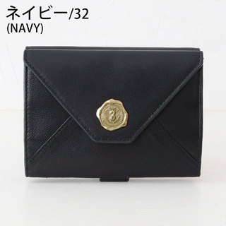 サン ヒデアキ ミハラ SAN HIDEAKI MIHARA  財布 AGING メール型 2つ折 SFO-MGN NAVY(ネイビー)