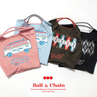 Ball&Chain Mサイズ ネオプレーン ボールアンドチェーン 折り畳みバッグ