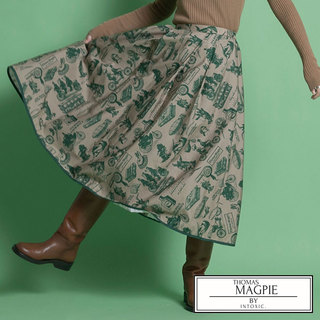 THOMAS MAGPIE オリジナル テキスタイル スカート 2221604