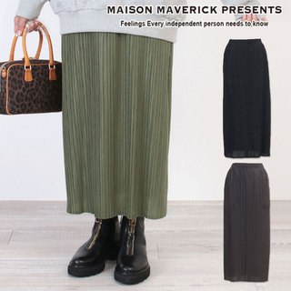 メゾンマベリックプレゼンツ MAISON MAVERICK PRESENTS プリーツスカート MM2136