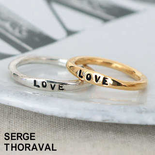 セルジュ トラヴァル SERGE THORAVAL 「LOVE」 r80 リング