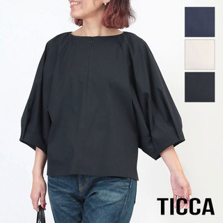 TICCA ティッカ バルーンスリーブブラウス TBBS-026