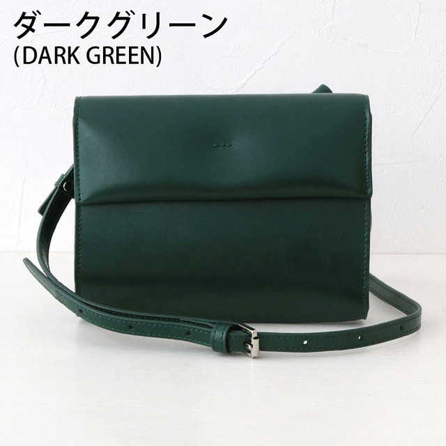 ヤーキ yahki ミニバッグ お財布バッグ ポシェット コンパクト 小さい 春色 ダークグリーン