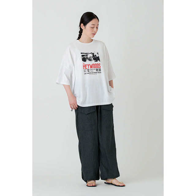 TICCA ティッカ Tシャツ ビッグサイズ 半袖 プリント 大きめ リラックス イメージ
