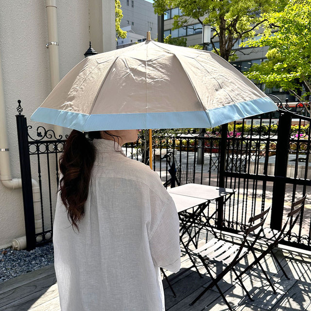 アシーナNY ATHENA NY 傘 日傘 晴雨兼用 マダム お洒落 上品 お出かけ 折り畳み傘 新作 イメージ