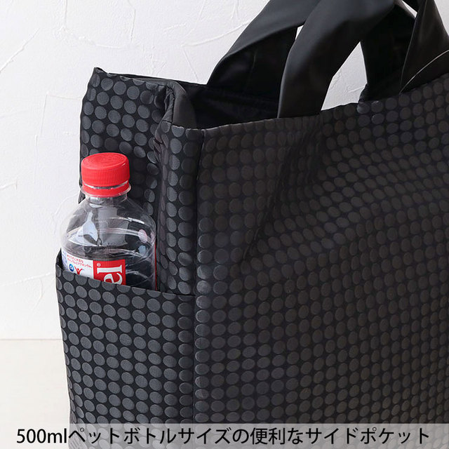 アクリリック acrylic バッグ トートバッグ 2WAY 軽い 大きめ Lサイズ 丈夫 日本製 ポケット