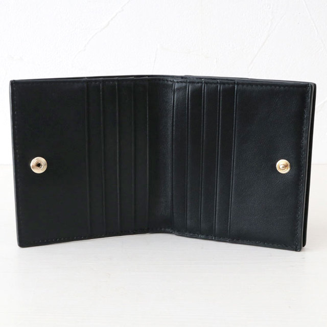 INTOXIC イントキシック 二つ折り財布 財布 ビィフォールド ウォレット LT-006 BLACK ブラック 内側 カード ポケット