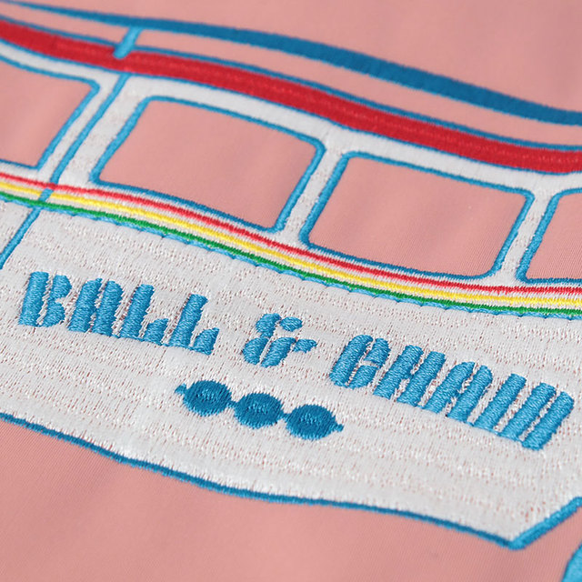 ball&chain ボールアンドチェーン ネオプレーン Mサイズ 丈夫 厚手 折り畳み 新作 刺繍