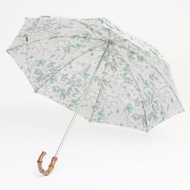 クーポール リバティ 日傘 折り傘 晴雨兼用 折り畳み お洒落 人気 内側