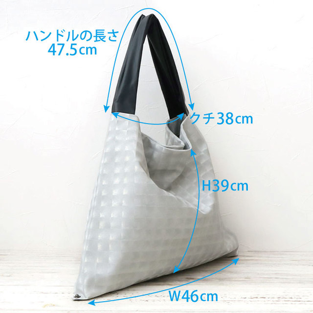 アクリリック acrylic バッグ ショルダー 2WAY 変形 軽い 大きめ 日本製 サイズ