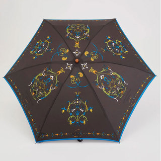 日傘 晴雨兼用 マニプリ manipuri 折りたたみ傘 スカーフ柄 プリント 