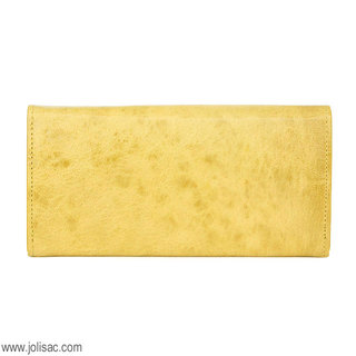 サン ヒデアキ ミハラ SAN HIDEAKI MIHARA 財布 CANDY メール型 1502-SIF LBL(ライトブルー)|SAN HIDEAKI MIHARA　メール長財布　イエロー　背面