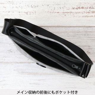 Acrylic アクリリック SD ショルダーバッグ 703 レンズメタルシルバー|アクリリック　acrylic　バッグ　ショルダー　軽い　小さめ　日本製　旅行　サブポケット