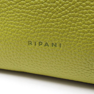 RIPANI リパーニ バッグ 2WAY ショルダー Sサイズ AIRONE 9293OU NERO(ブラック)|RIPANI リパーニ アイロニ ミニバッグ 2WAY イタリア製 小ぶり ロゴ